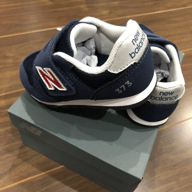 New Balance(ニューバランス)のニューバランス　iz373 ネイビー　15cm キッズ/ベビー/マタニティのキッズ靴/シューズ(15cm~)(スニーカー)の商品写真