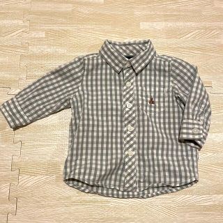 ベビーギャップ(babyGAP)のbabygap シャツ　ブラナンベア　70(シャツ/カットソー)