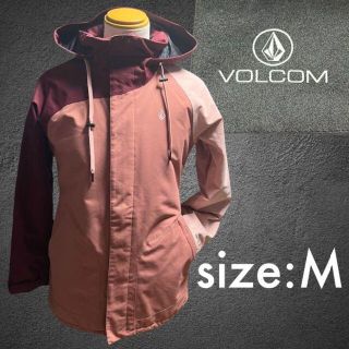 ボルコム(volcom)の【サイズ M】VOLCOM　スノーボード ウエア　ジャケット　WOMENS(ウエア/装備)