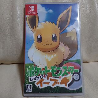 ニンテンドースイッチ(Nintendo Switch)のポケットモンスター Let's Go! イーブイ(家庭用ゲームソフト)