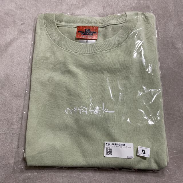 最終値下☆millennium parade  TシャツXL  ライトグリーン メンズのトップス(Tシャツ/カットソー(半袖/袖なし))の商品写真