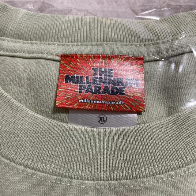 最終値下☆millennium parade  TシャツXL  ライトグリーン メンズのトップス(Tシャツ/カットソー(半袖/袖なし))の商品写真