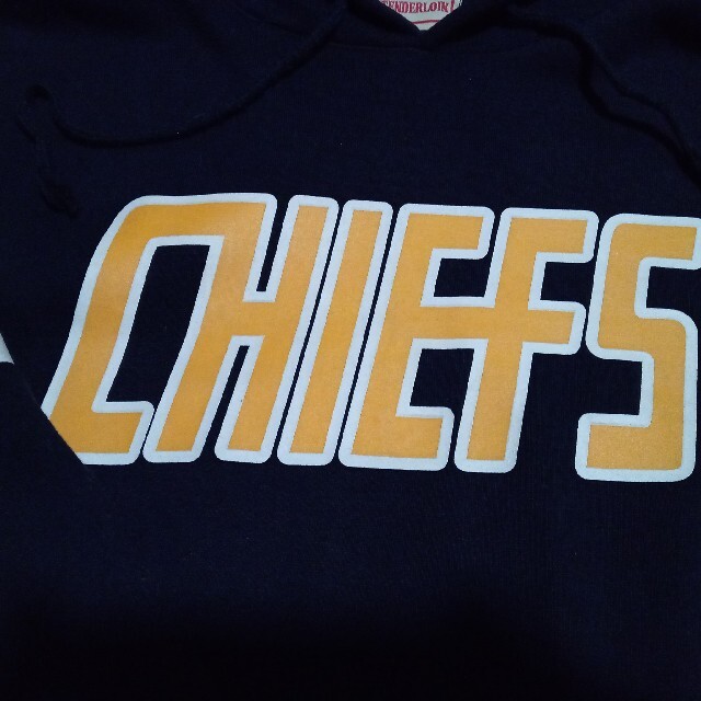 プライド キムタク着 テンダーロイン CHIEFS パーカー ネイビー L