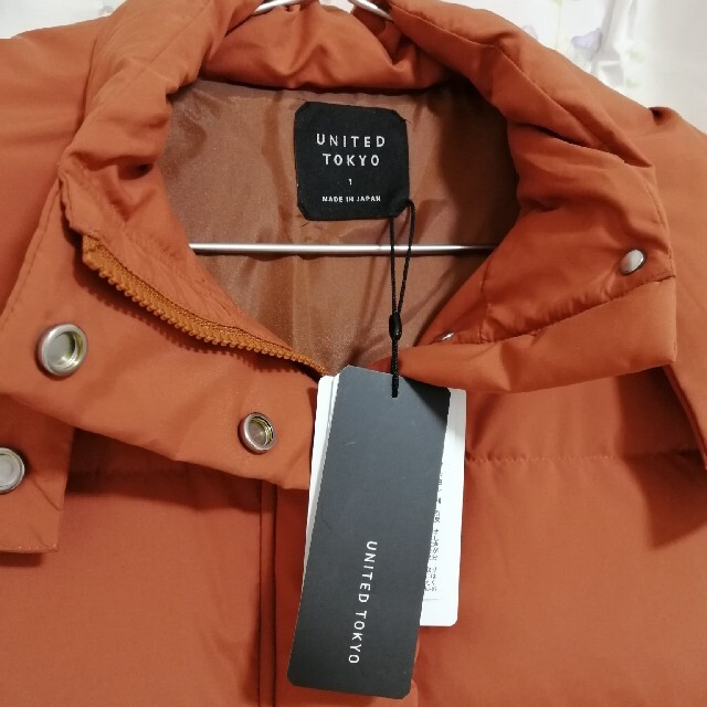 UNITED TOKYO(ユナイテッドトウキョウ)の新品　タグ付き　匿名配送 レディースのジャケット/アウター(ダウンコート)の商品写真