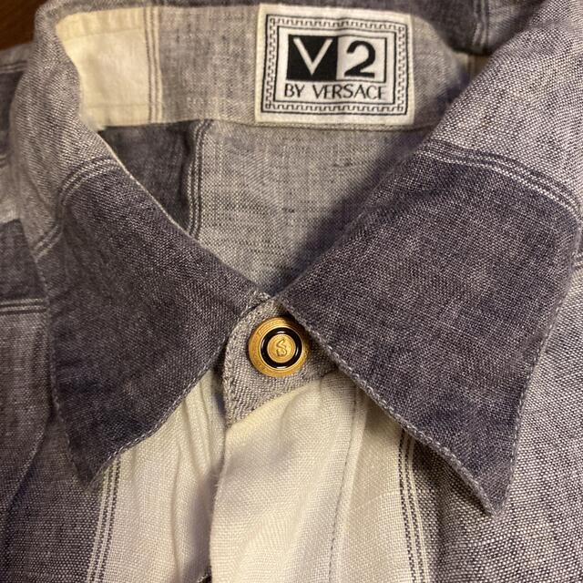 VERSACE - VERSACE V2 シャツの通販 by ᒪily's shop|ヴェルサーチ