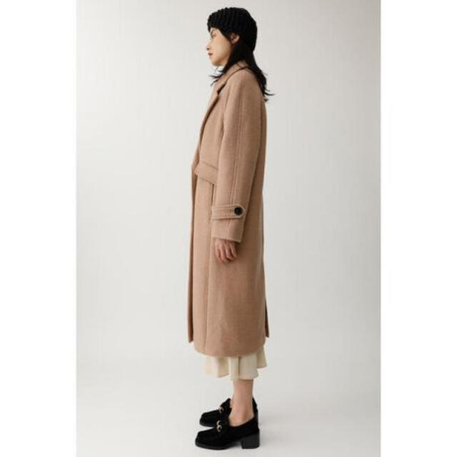 moussy(マウジー)のmoussy SINGLE BREASTED WOOL COAT ロングコート レディースのジャケット/アウター(ロングコート)の商品写真