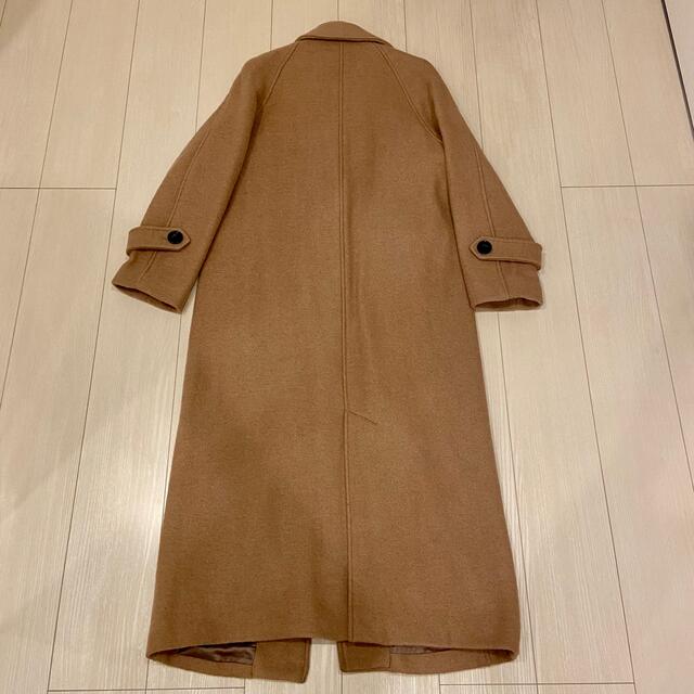 moussy(マウジー)のmoussy SINGLE BREASTED WOOL COAT ロングコート レディースのジャケット/アウター(ロングコート)の商品写真