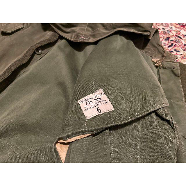 Maison Martin Margiela(マルタンマルジェラ)の【ベルギー軍】60s M-64 フィールドパーカ モッズコート カーキ 軍モノ メンズのジャケット/アウター(モッズコート)の商品写真