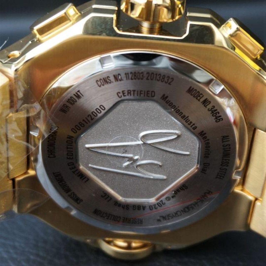 INVICTA - インビクタ『SHAQ 34646』☆ダイヤ1.31ct☆隕石 INVICTA - インビクタ『SHAQ 34646』☆ダイヤ1.31ct☆隕石