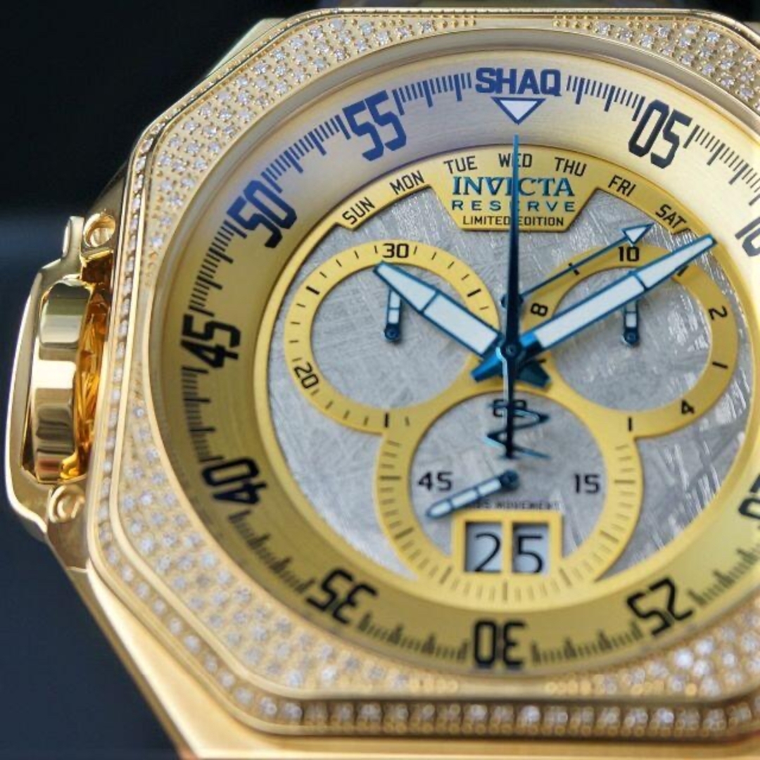 INVICTA - インビクタ『SHAQ 34646』☆ダイヤ1.31ct☆隕石 INVICTA - インビクタ『SHAQ 34646』☆ダイヤ1.31ct☆隕石