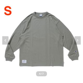 ダブルタップス(W)taps)のS　WTAPS　Champion ACADEMY LS COTTON OLIVE(Tシャツ/カットソー(七分/長袖))