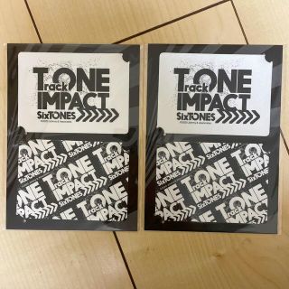 ジャニーズ(Johnny's)の新品未使用　SixTONES TrackONE IMPACT ステッカー(アイドルグッズ)