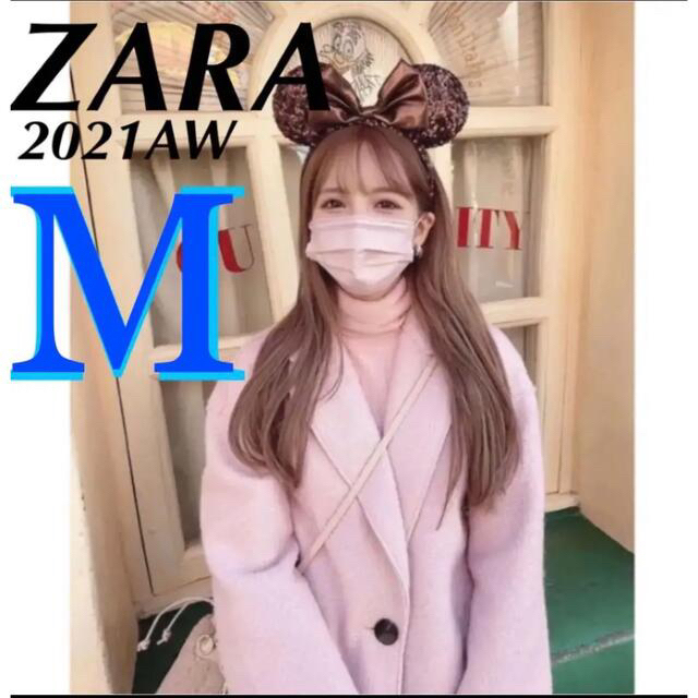 【完売/新品】ZARA アルパカ ウール ハイネックセーター M