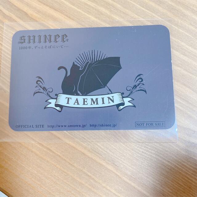 SHINee(シャイニー)のSHINee テミン 1000年ずっとそばにいて… トレカ エンタメ/ホビーのCD(K-POP/アジア)の商品写真