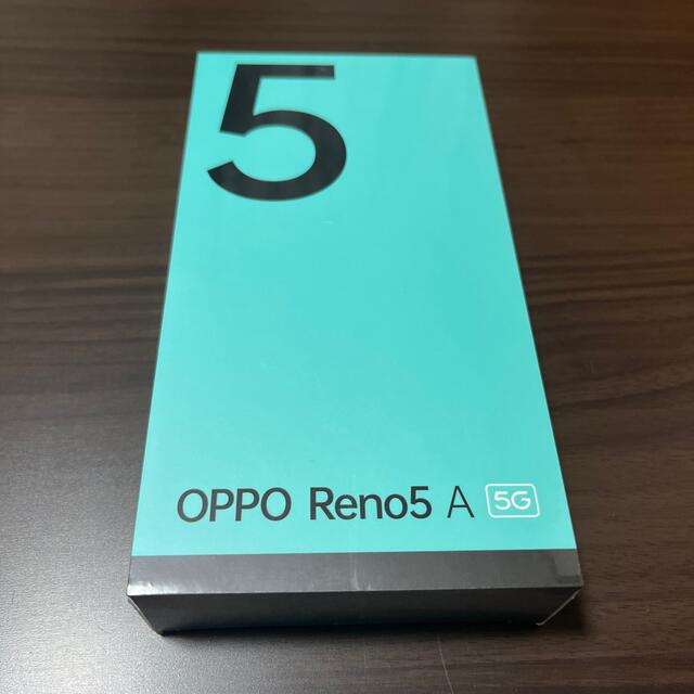 新品未開封 ワイモバイル OPPO Reno5 Aシルバーブラック