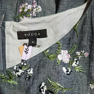 トッカ(TOCCA)のＴＯＣＣＡ👒ワンピース サイズ6(ひざ丈ワンピース)