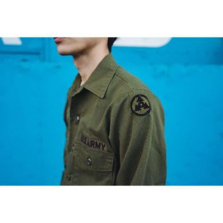 マルタンマルジェラ(Maison Martin Margiela)の【USA軍】70s ミリタリー ユーティリティシャツ US Army 軍モノ(ナイロンジャケット)