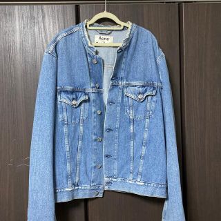 BTSテテ着用　Acne Studios ノーカラーデニムジャケット　サイズ46ご検討ください