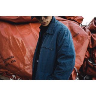 マルタンマルジェラ(Maison Martin Margiela)の【USA軍】80s US NAVY ユーティリティジャケット ミリタリー 軍モノ(ミリタリージャケット)