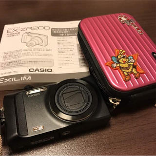 カシオ(CASIO)のCASIO EX-ZR200 デジタルカメラ ちゃちゃさま専用(コンパクトデジタルカメラ)