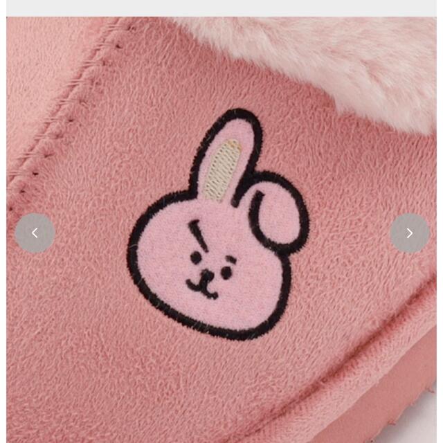 防弾少年団(BTS)(ボウダンショウネンダン)のBTS 起毛サボシューズ　COOKY クッキー ジョングク　スリッパ　LL エンタメ/ホビーのタレントグッズ(アイドルグッズ)の商品写真