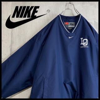 ナイキ　ゴルフ　ナイロン　プルオーバー　エンジ　XL NIKE　ビッグサイズ