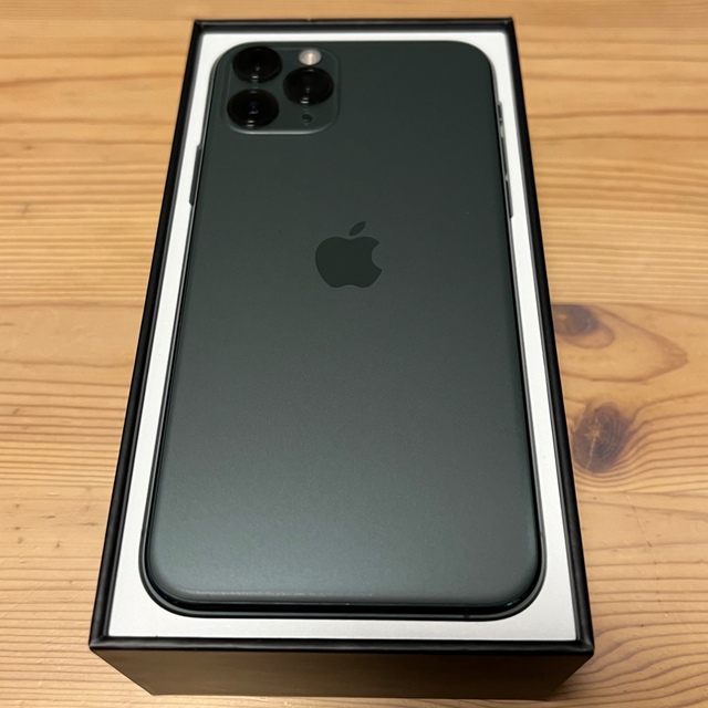 iPhone 11 Pro 256GB ミッドナイトグリーン SIMロック解除済