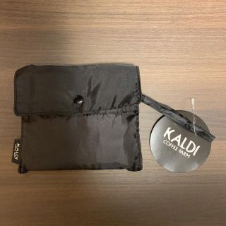 カルディ(KALDI)のカルディ エコバッグ ブラック(エコバッグ)