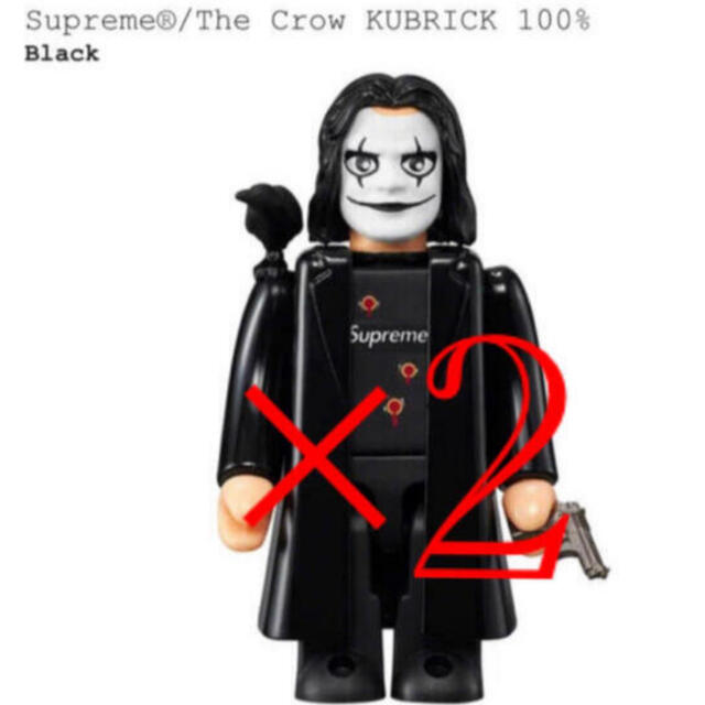 Supreme The Crow KUBRICK 100% 2つセット