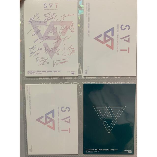 セブチ SVT 集合トレカ セット エンタメ/ホビーのCD(K-POP/アジア)の商品写真