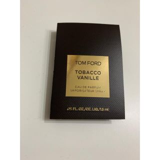 トムフォード(TOM FORD)のトムフォード　タバコバニラ　ミニ香水サンプル(ユニセックス)