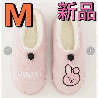 ボウダンショウネンダン(防弾少年団(BTS))のBTS 起毛シューズ　COOKY クッキー　ジョングク　ルームシューズ　M(アイドルグッズ)