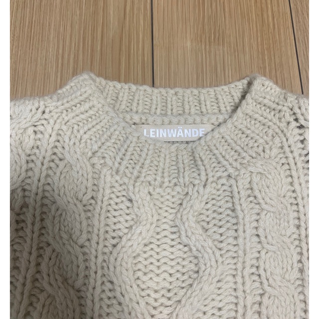 LEINWANDE（ラインヴァンド）/ Disassembly Wool Top