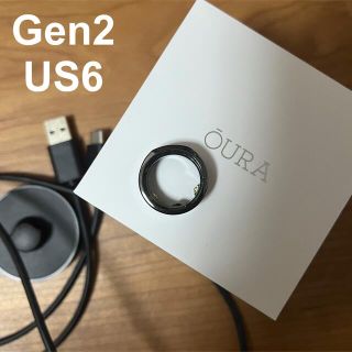 オーラリング OuraRing Heritage Black US10 Gen2