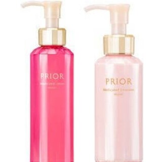PRIOR - （新品）プリオール薬用高保湿化粧水160ml、乳液120ml