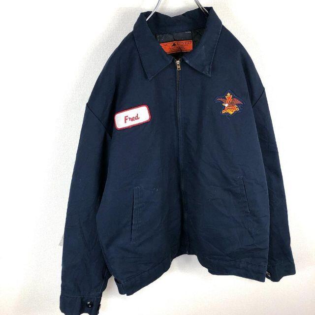 USA製】70年代 レッドキャップ ワークジャケット バドワイザー