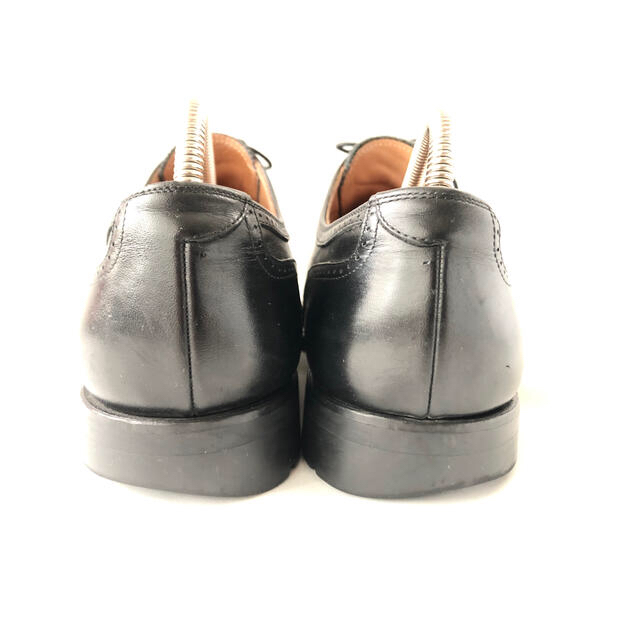 スコッチグレインScotchGrain 24 ウイングチップビジネスシューズ黒 メンズの靴/シューズ(ドレス/ビジネス)の商品写真