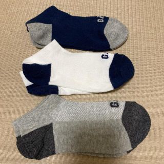 ギャップキッズ(GAP Kids)のGAP kids アンクル丈ソックス　M 18〜20センチ(靴下/タイツ)