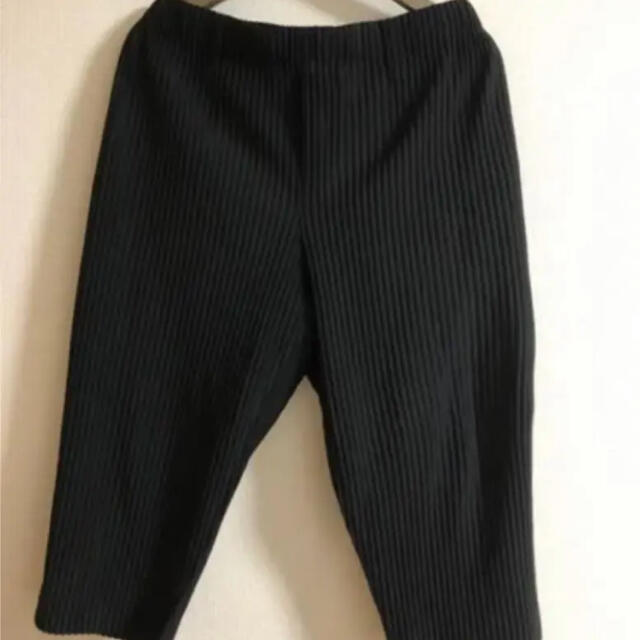 homme plisse issey miyake クロップドパンツ homme plisse issey miyake クロップドパンツ
