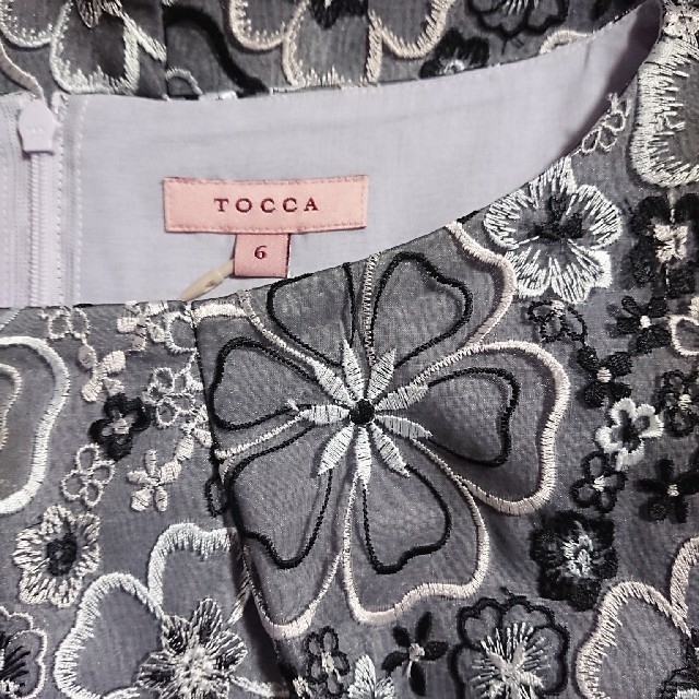 生産完了商品 TOCCA????タグ付きワンピース サイズ6 - 通販