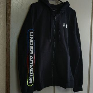 アンダーアーマー(UNDER ARMOUR)の新品！大きいサイズ！アンダーアーマー  XXL 裏起毛 ジップアップパーカー(パーカー)