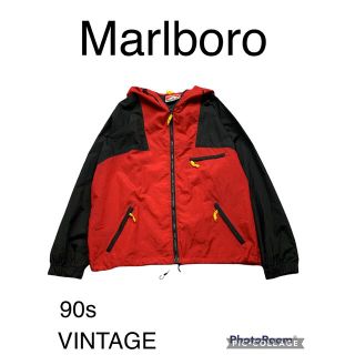 Marlboro マルボロ 企業 90s ナイロンジャケット マウンテンパーカーの