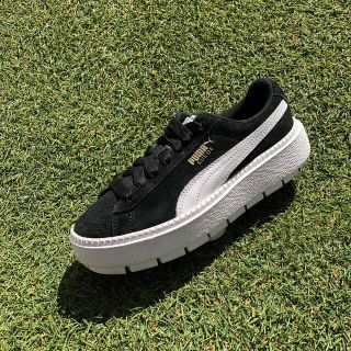 美品22.5 PUMA プーマ スエードプラットフォーム トレース C13(スニーカー)