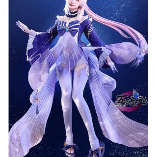 三分妄想 原神 コスプレ 珊瑚宮心海 Lサイズの通販 by 砂糖とコロ