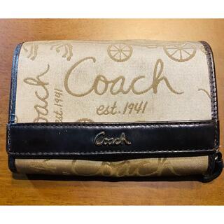 コーチ(COACH)のCOACH   3つ折り財布(折り財布)
