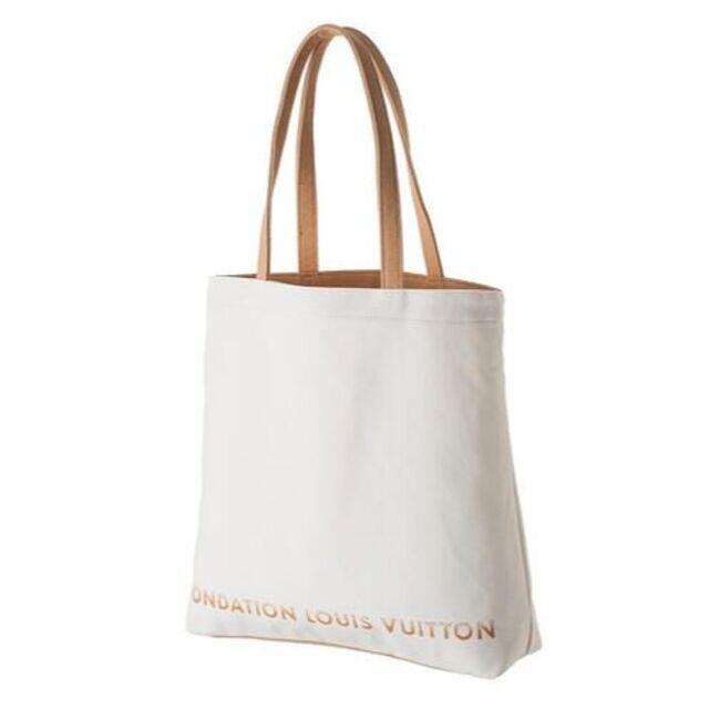 LOUIS VUITTON - 新品未使用　フォンダシオン ルイ・ヴィトン限定品トートバッグ ホワイト