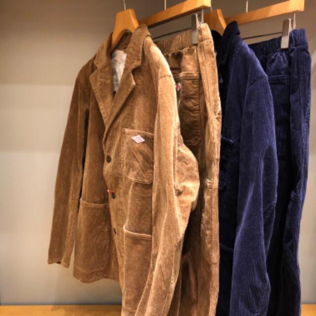 茶色 38 ダントン コーデュロイ セットアップ | フリマアプリ ラクマ 直営のアウトレット店舗 BEAMS danton コーデュロイ セットアップ42 ネイビー テーラードジャケット