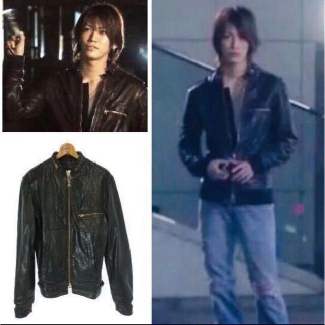 GOLDEN GOOSE - ゴールデングース レザー ジャケット 亀梨着 GOLDEN GOOSE - ゴールデングース レザー ジャケット 亀梨着