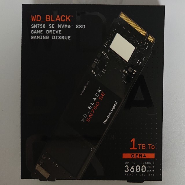 WD Black SN750 SE NVMe WDS100T1B0E 1TB