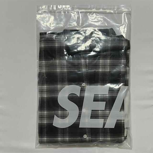 SEA(シー)のHYSTERIC GLAMOUR X WDS CHECK SHIRT BLACK メンズのトップス(シャツ)の商品写真